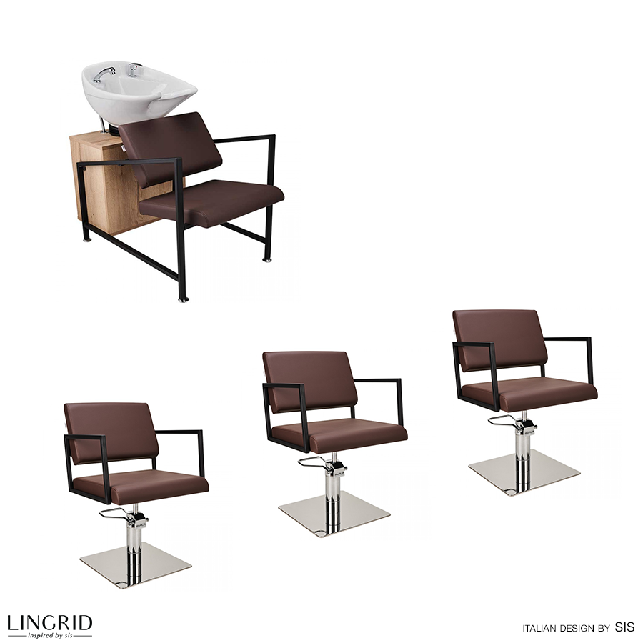 Kirpyklos komplektas Loft  2+1 Kirpyklos komplektas Loft  2+1